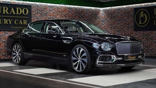 Bentley Flying Spur 6.0L W12 Engine | Brand New | 2023 | Onyx black | Full Option