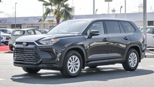 تويوتا جراند هايلاندر Toyota Grand Highlander 2.4T Petrol Black  2024