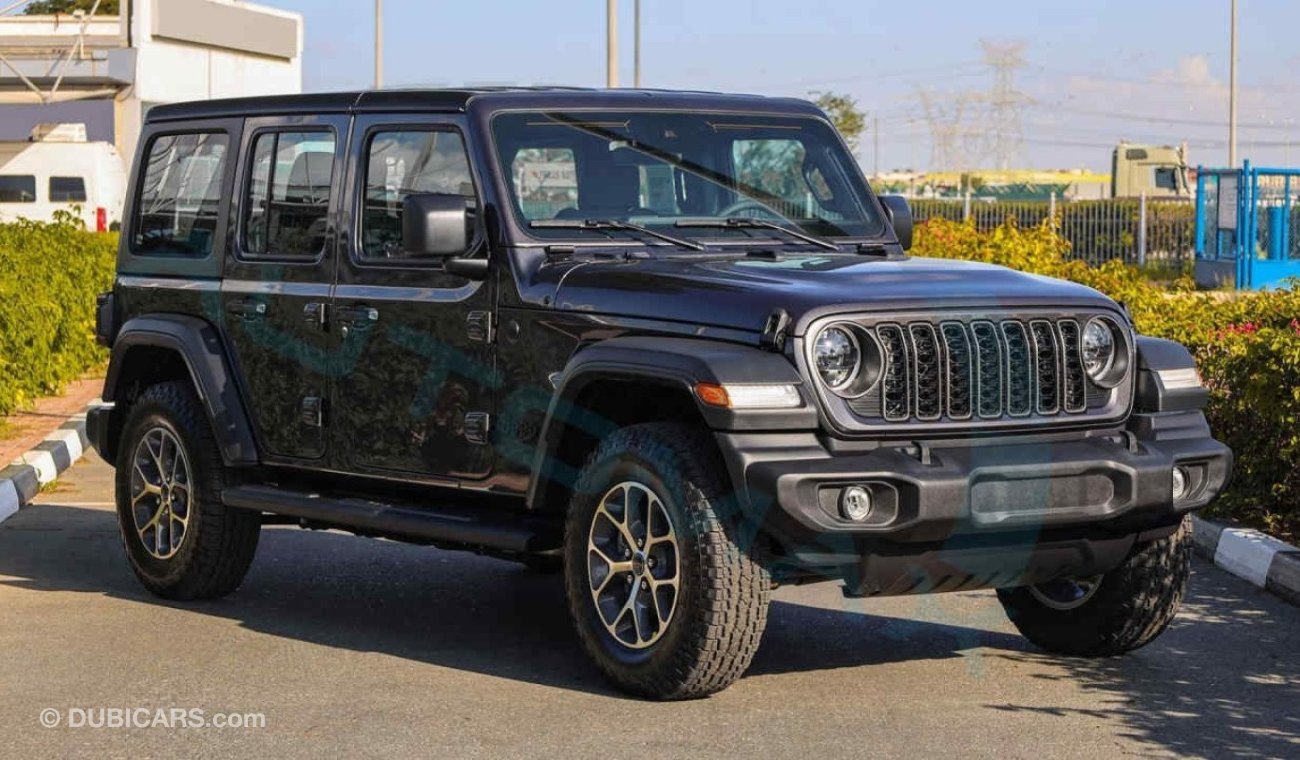 Jeep Wrangler Unlimited Sport S Turbo , 2024 GCC , 0Km , With 5 Years Warranty & 3 Years Service @Official Dealer