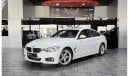 BMW 420i M Sport AED 1,400 P.M | 2017 BMW 420i M-SPORT | UNDER WARRANTY | GCC | SUNROOF