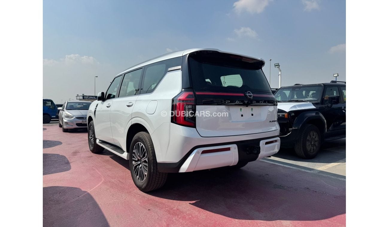 نيسان باترول 2025 NISSAN PATROL 3.8L NON TURBO PLATINUM V6 FULL OPTION