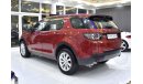 Land Rover Discovery Sport EXCELLENT DEAL for our Land Rover Discovery Sport SE Si4 ( 2016 Model ) in Red Color GCC Specs