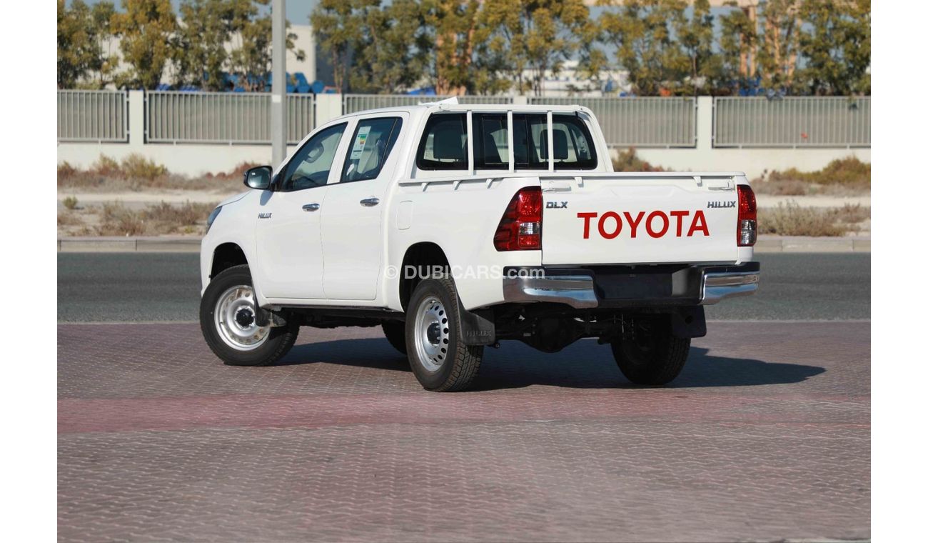 تويوتا هيلوكس 2024 TOYOTA HILUX DLXG 2.4 - SUPER WHITE inside BLACK | Export Only