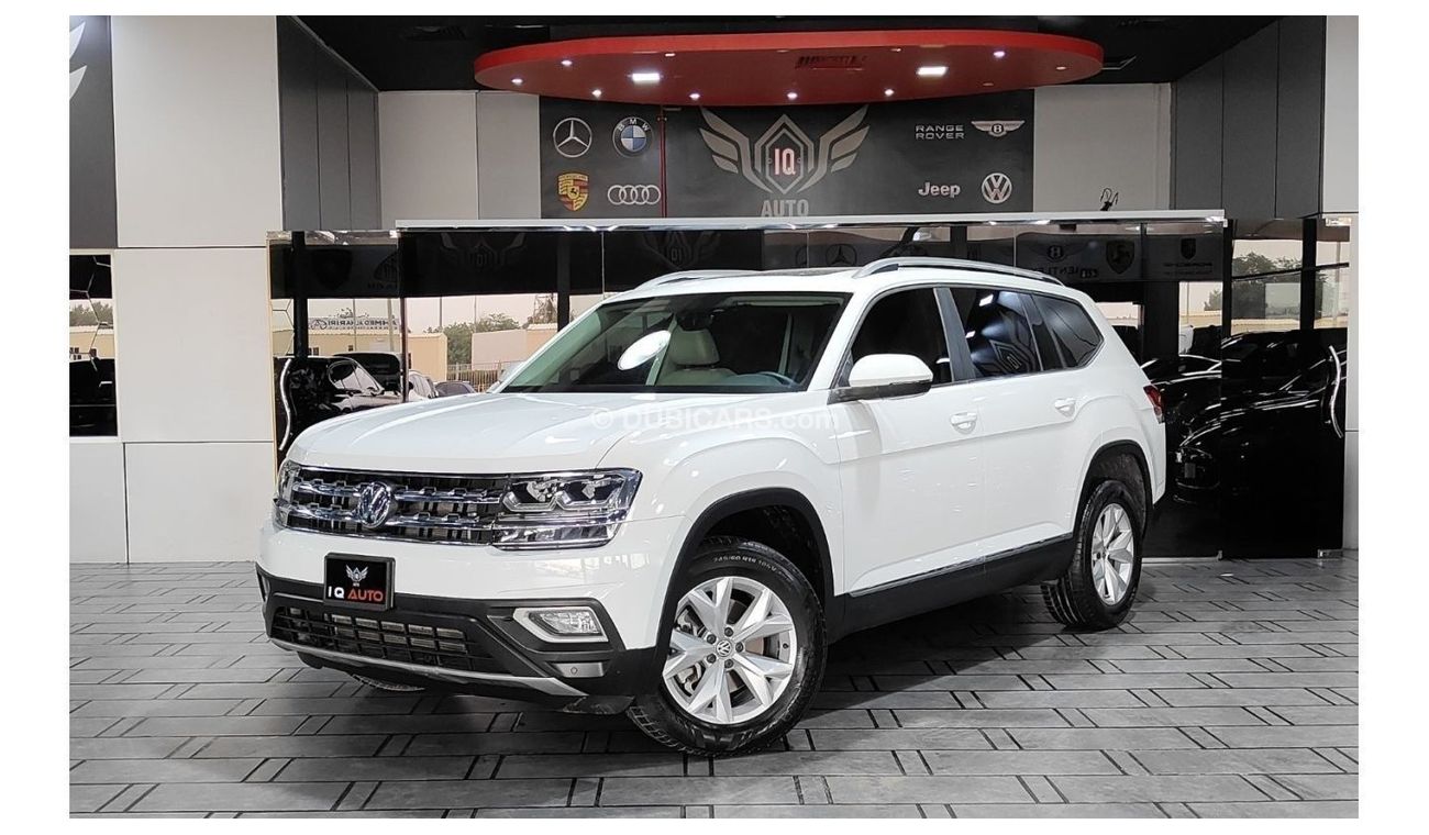 فولكس واجن تيرامونت AED 1,400 P.M | 2018 VOLKSWAGEN TERAMONT SE | UNDER WARRANTY | 7 SEATER | GCC | FULL PANORAMIC VIEW