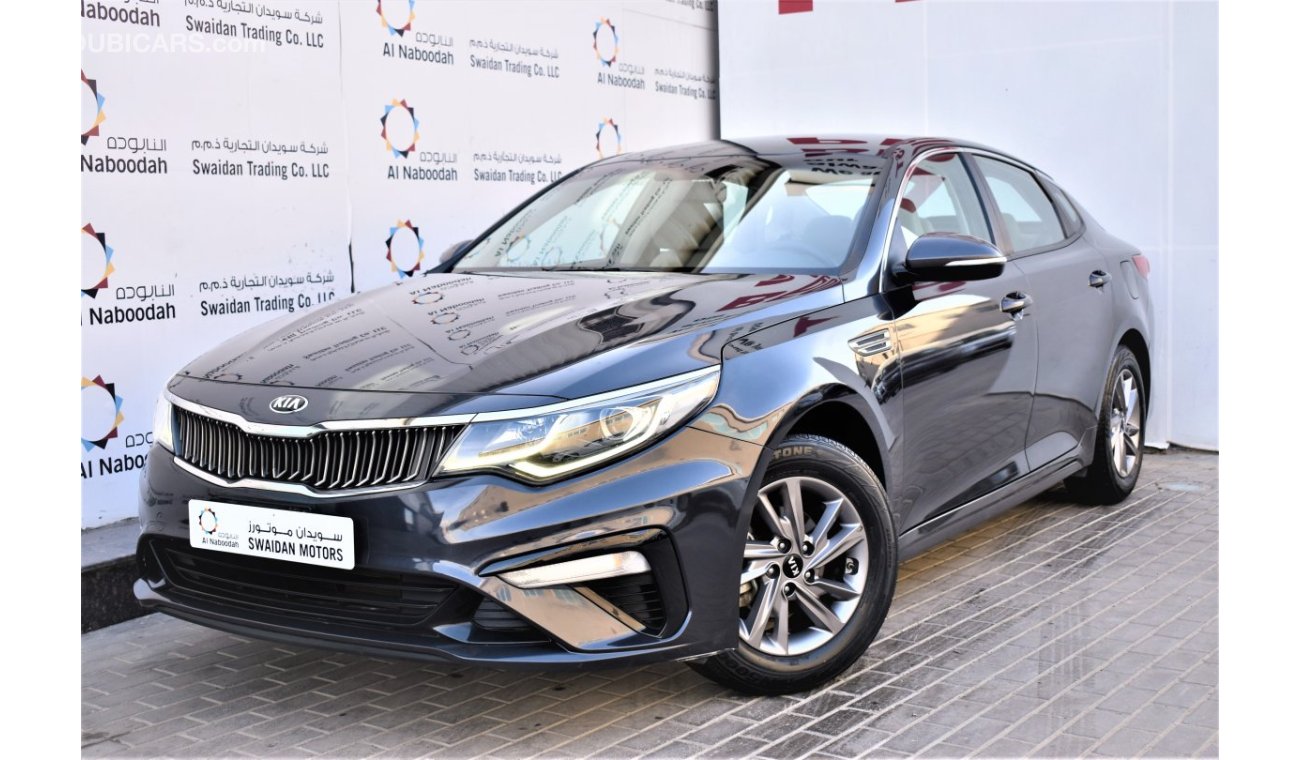 كيا أوبتيما AED 1174 PM | 2.4L LX GCC DEALER WARRANTY