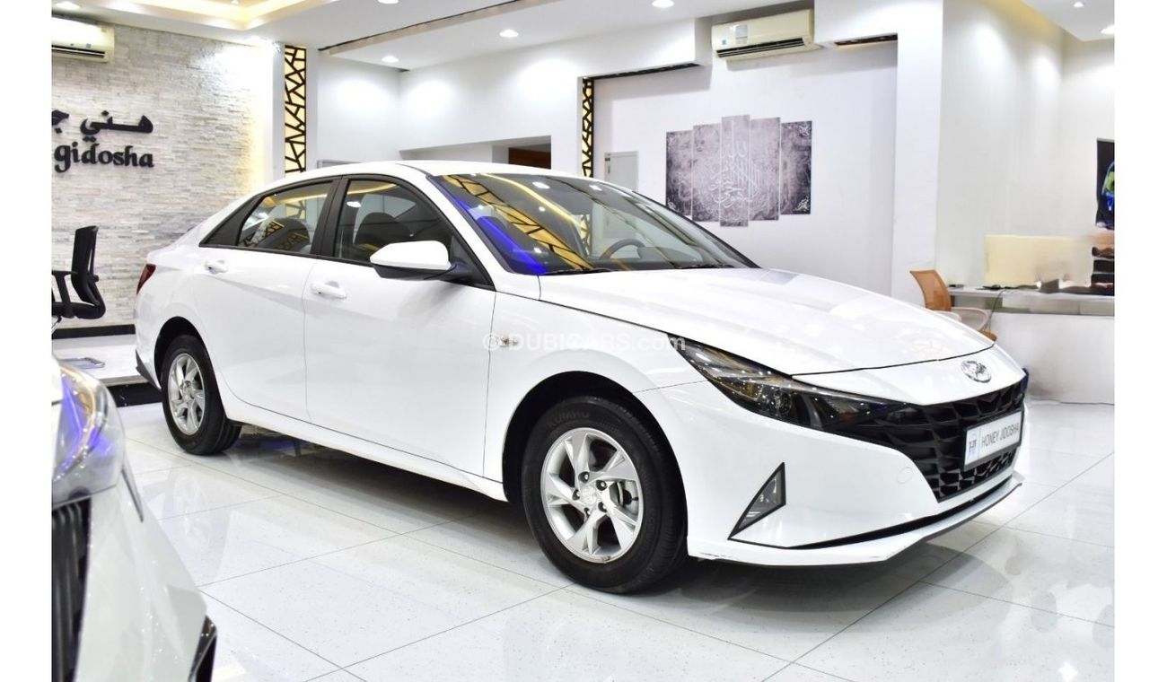 Hyundai Elantra EXCELLENT DEAL for our Hyundai Elantra ( 2023 Model ) in White Color GCC Specs