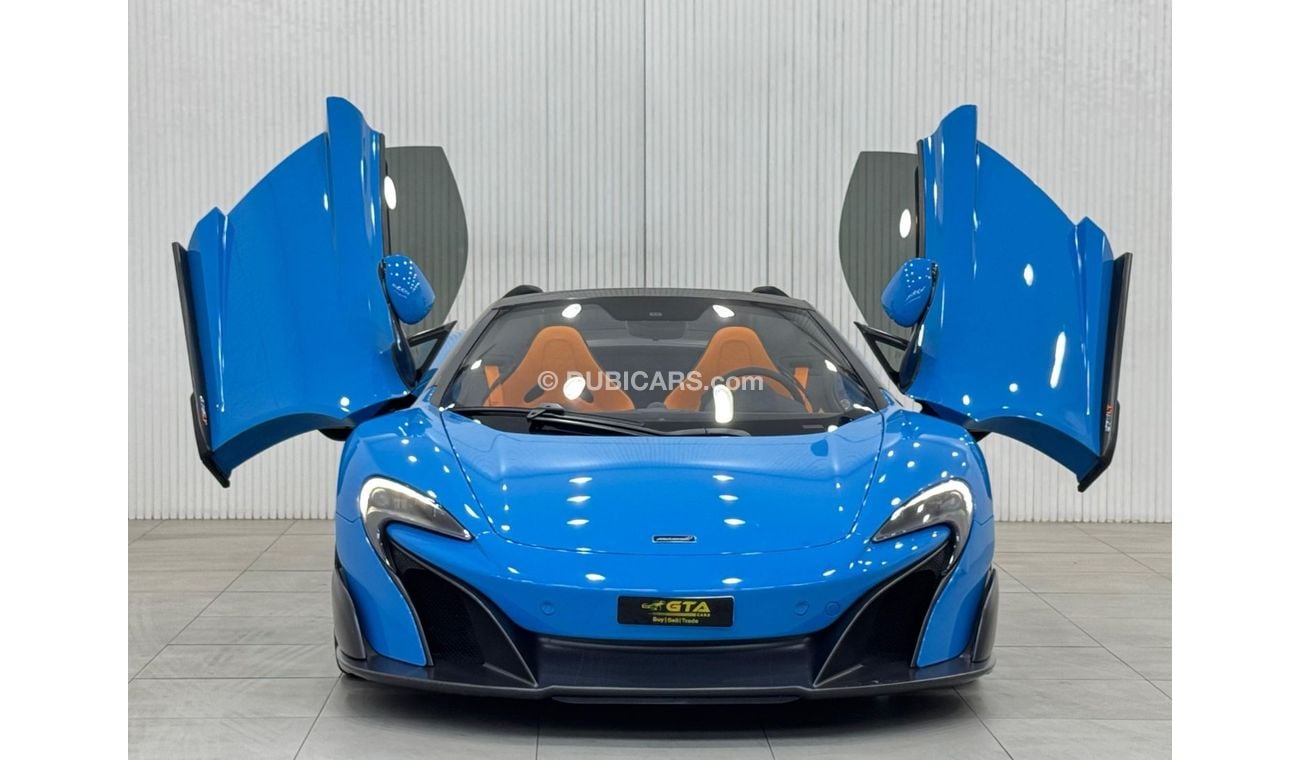 مكلارين 675LT 2016 McLaren 675LT Spider 1 Of 500, 13 Months McLaren Warranty, Carbon Fiber Package, GCC