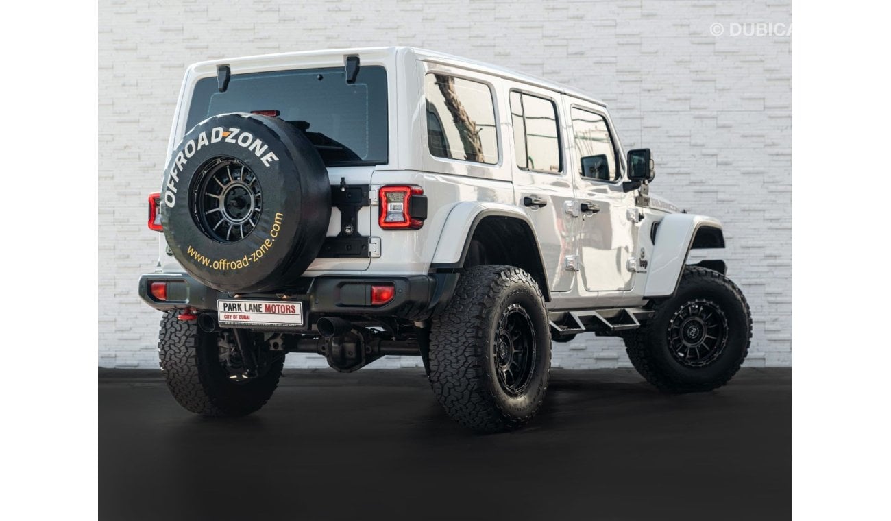 جيب رانجلر AED 3,617 PM • RUBICON STAGE 3 OFF-ROAD MODS • ONLY 4,000 KM • OFFICIAL JEEP WARRANTY + SERVICE PLAN