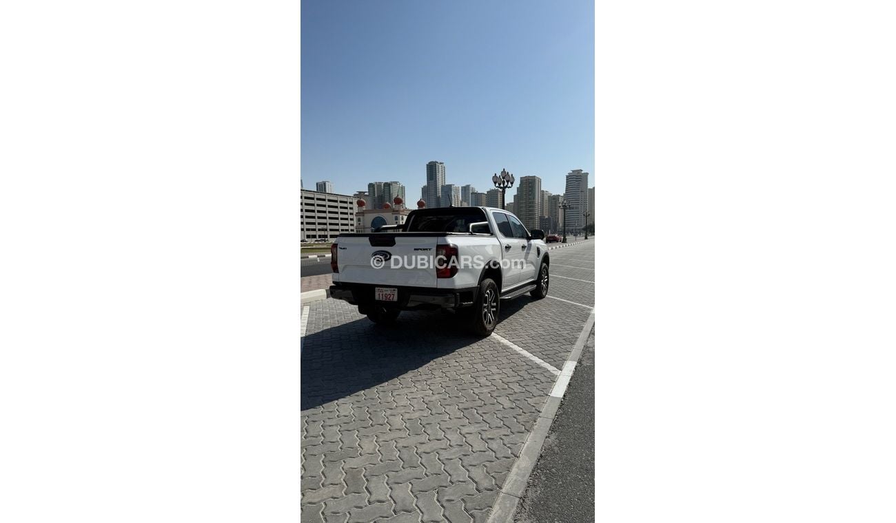 فورد رانجر Ford Ranger Sport 2023 3.0 Diesel (White) 	•	Engine: 3.0L Turbo Diesel, delivering robust performanc