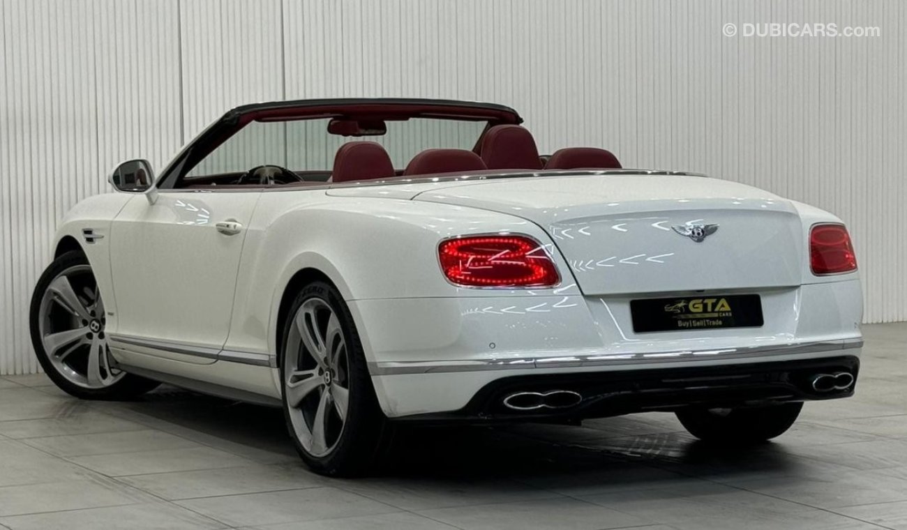 بنتلي كونتيننتال جي تي سي 2016 Bentley Continental GTC Convertible V8S, Full Service History, GCC