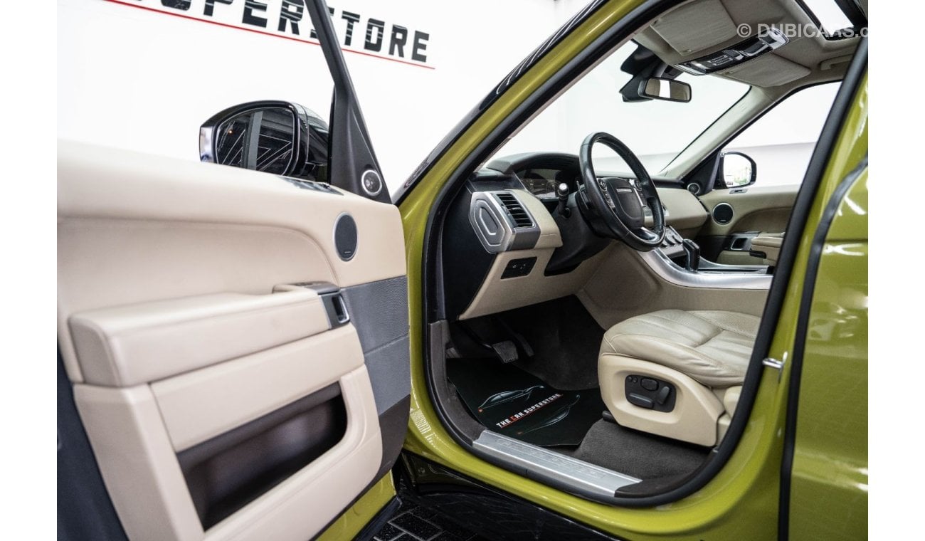 Land Rover Range Rover Sport (other) 2015 - RANGE ROVER SPORT - GCC - V6 - PISTACHIO GREEN SPECIAL PAINT