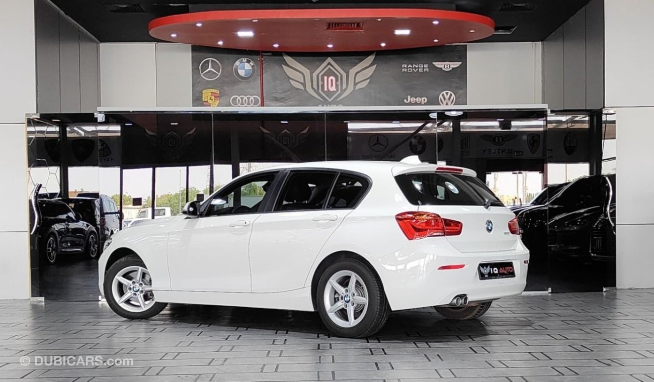 BMW 120i STD AED 800 P.M | 2019 BMW 120i | UNDER WARRANTY | GCC | 2.0L | ORIGINAL PAINT