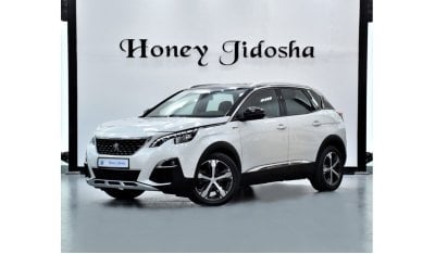 بيجو 3008 EXCELLENT DEAL for our Peugeot 3008 Turbo GT-Line ( 2020 Model ) in White Color GCC Specs