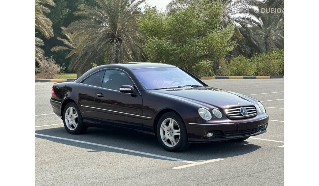 Mercedes-Benz CL 500 MODEL 2003 GCC CAR PERFECT CONDITION INSIDE AND OUTSIDE FULL OPTION