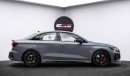 Audi RS3 2024 - GCC - Under Warranty and Service Contract