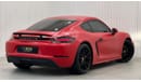 بورش كايمان 718 2018 Porsche Cayman GTS , August 2024 Porsche Warranty, Full Porsche Service History, GCC