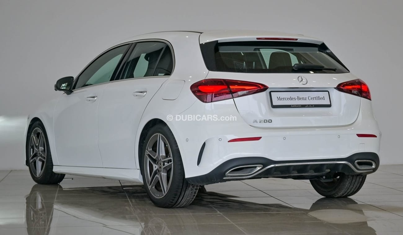 مرسيدس بنز A 200 VSB 33143 - Mercedes Benz A200 AMG Line - Gargash Warranty and Service Contract until 18/11/2028 or