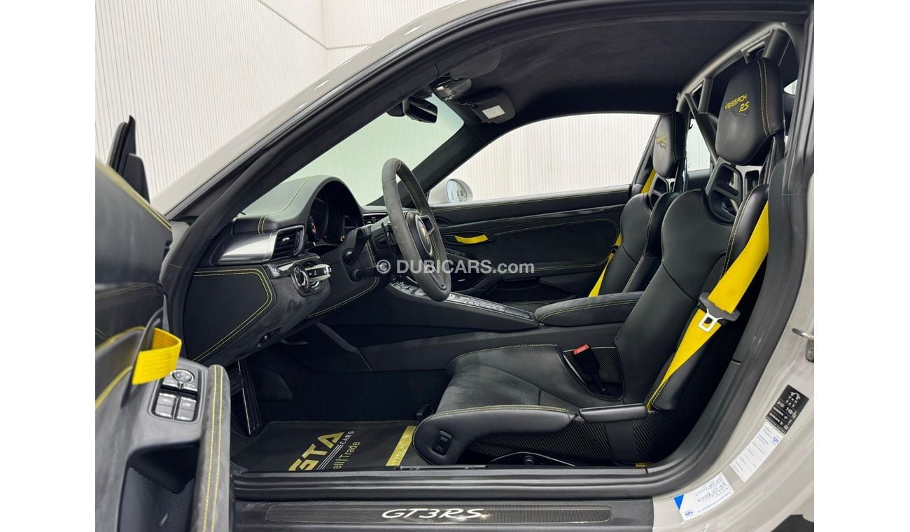 بورش 911 GT3RS 4.0L (2 Seater) 2019 Porsche 911 GT3 RS Weissach Package, Mar 2025 Porsche Warranty, Full Serv