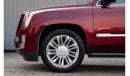 Cadillac Escalade Platinum Std GCC Spec - With Warranty and Service Contract