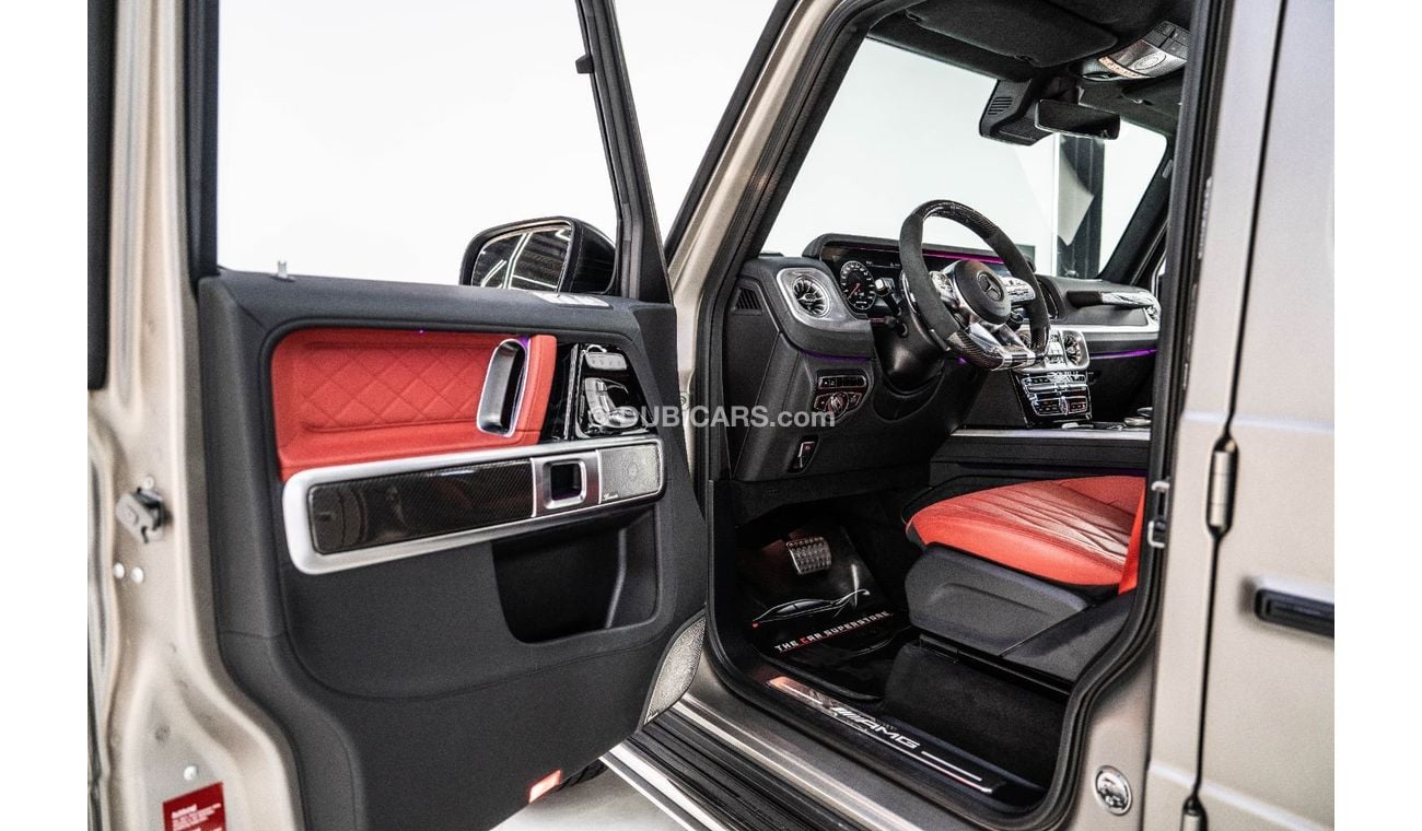 مرسيدس بنز G 63 AMG 2023-MERCEDES BENZ G63AMG FULLY LOADED-SPECIAL ORDER-FSH-SERVICE CONTRACT 5 YEARS-WARRANTY AVAILABLE