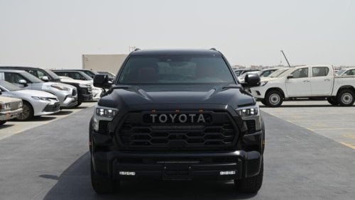 تويوتا سيكويا Hybrid TRD Pro V6 3.5L 4WD 7 Seater Automatic