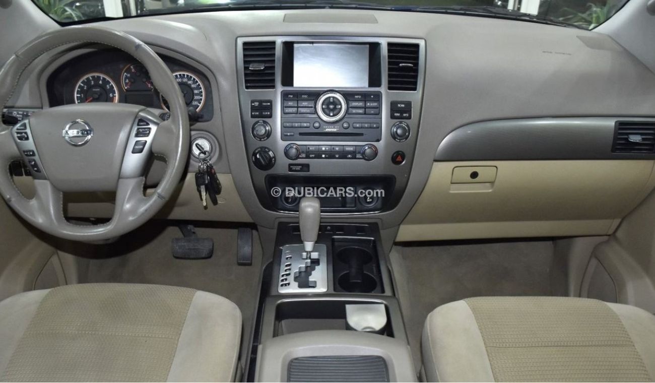 Nissan Armada EXCELLENT DEAL for our Nissan Armada SE ( 2015 Model ) in Black Color GCC Specs