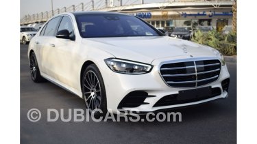 مرسيدس بنز S 500 4matic 21 Brand New Red Interior Aed Export Price للبيع 629 000 درهم أبيض 21