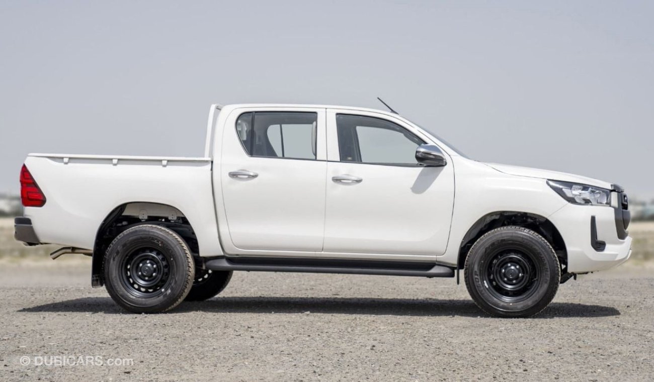 تويوتا هيلوكس (LHD) TOYOTA HILUX DC COMFORT PLUS 2.4D MT 4X4 MY2024 - WHITE