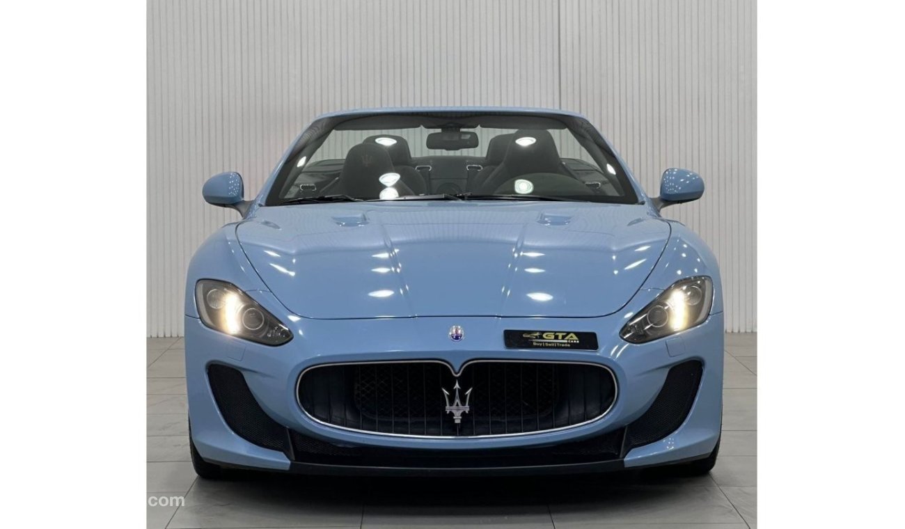 مازيراتي جران كابريو سبورت MC 2016 Maserati GranCabrio MC Sport Line, Full Option, Low Kms, GCC