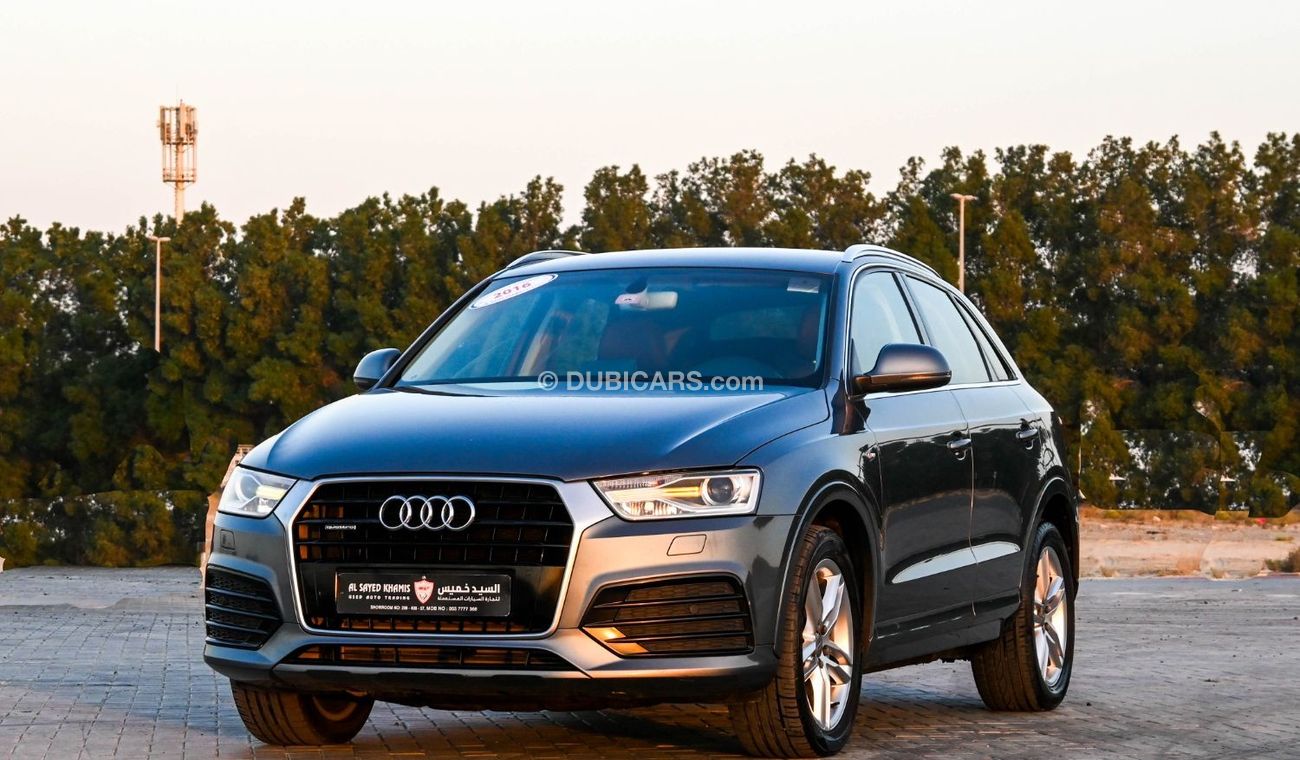 أودي Q3 AUDI Q3 TFSI 35 QUATTRO 2016 GCC IN EXCELLENT CONDITION