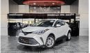 Toyota CHR AED 1,150 P.M | 2020 TOYOTA C-HR HYBRID GX | UNDER WARRANTY | GCC | LOW KM