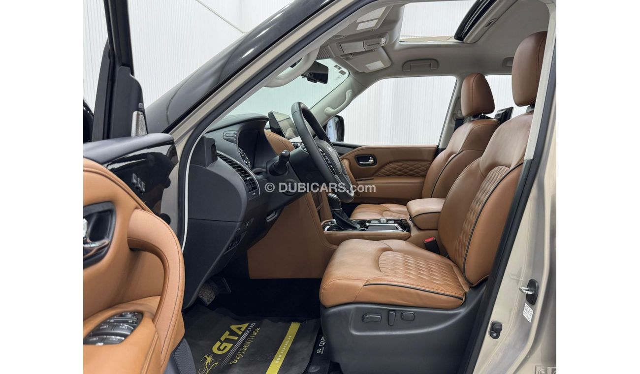 إنفينيتي QX80 Luxury 8st 5.6L 2022 Infiniti QX80 Luxury, 2027 Infiniti Warranty + Service Pack, Fully Loaded, 8 Se