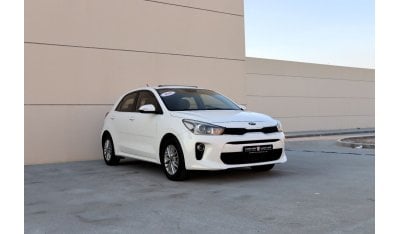 Kia Rio LX ACCIDENTS FREE - GCC - SUNROOF - ORIGINAL PAINT - PERFECT CONDITION INSIDE OUT