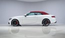 مرسيدس بنز C 63 AMG S Cabriolet - 2 Years Warranty - Approved Prepared Vehicle