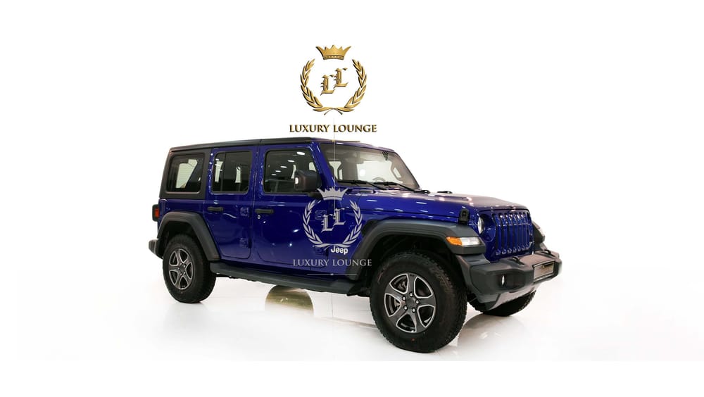 Jeep Wrangler Unlimited Sport Gcc Specs Under Warranty For Sale Aed 156 000 Blue 19