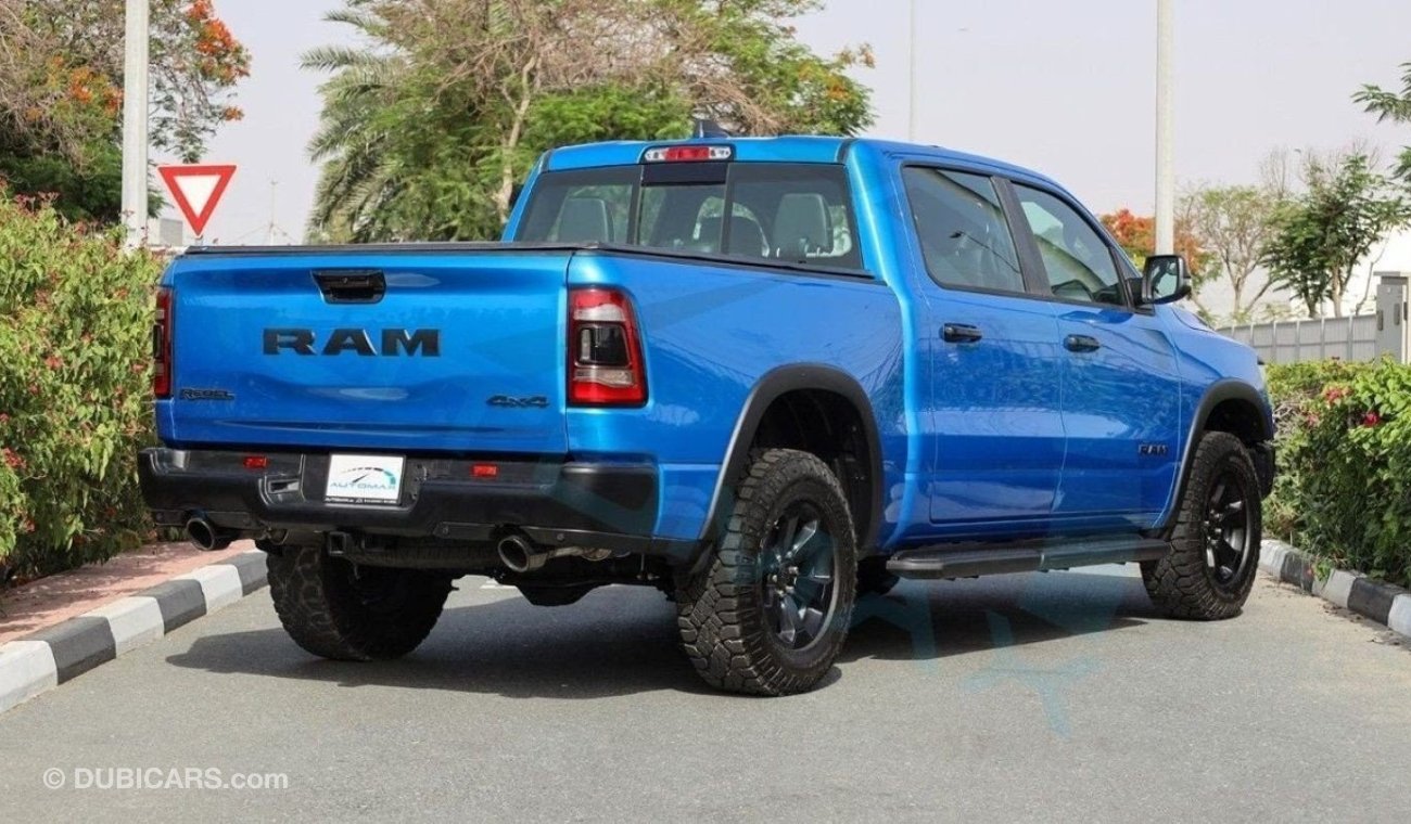 رام 1500 Rebel V8 5.7L HEMI eTorque , 2024 GCC , 0Km , With 3 Years or 60K Km Warranty @Official Dealer