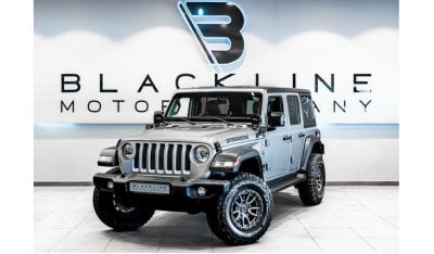 Jeep Wrangler Sahara 2021 Jeep Wrangler Unlimited Sport, 1 Year Warranty, Full Service History, Low Kms, GCC