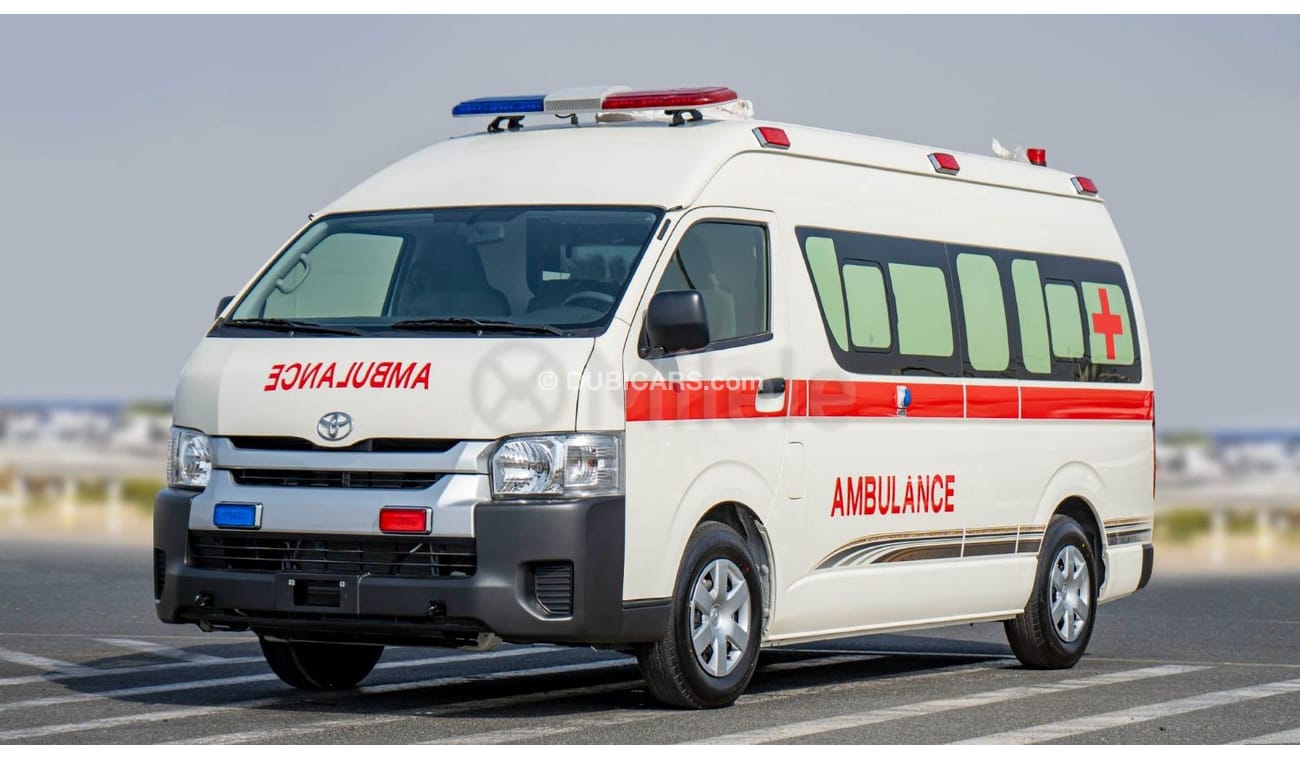 تويوتا هاياس HR AMBULANCE 2.7L PETROL: ADVANCED LIFE SUPPORT EQUIPPED