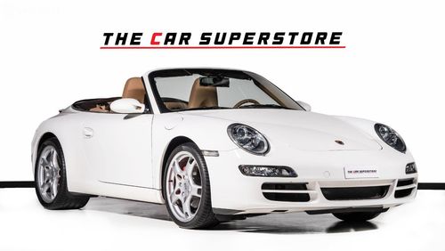 بورش 911 2008 I PORSCHE 911 CARRERA I CABRIOLET I FULL SERVICE HISOTRY I MAJOR SERVICE DONE IN AL NABOODA