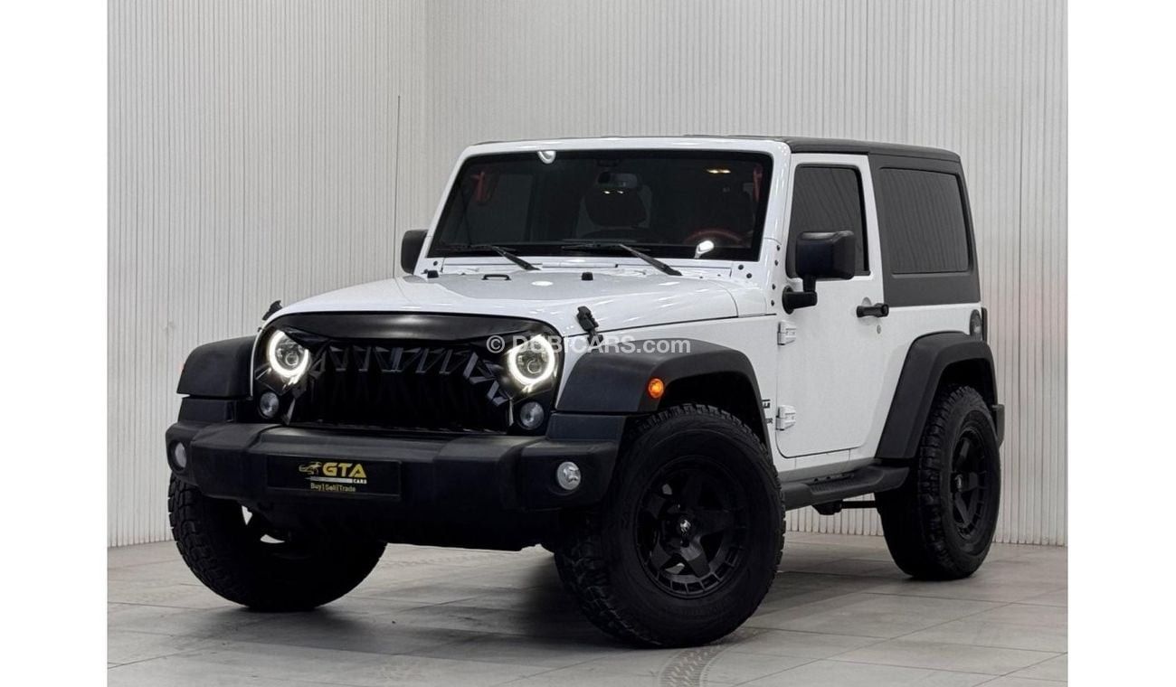 جيب رانجلر Sport 3.6L A/T 2015 Jeep Wrangler Sport, Service History, Excellent Condition, GCC