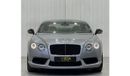 بنتلي كونتيننتال جي تي V8s 2015 Bentley Continental GT V8s, Full Bentley Service History, Low Kms, GCC