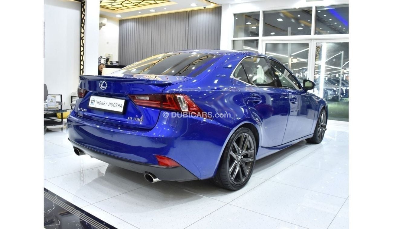 لكزس IS 350 EXCELLENT DEAL for our Lexus IS350 F-Sport ( 2016 Model ) in Blue Color GCC Specs