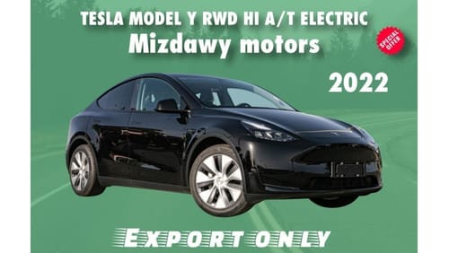 Tesla Model Y TESLA MODEL Y RWD HI A/T ELECTRIC 2022 (PLUS 10% FOR LOCAL REGISTRATION)