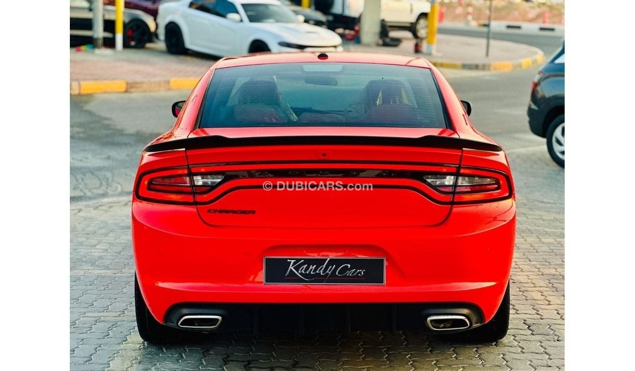 Dodge Charger SXT 3.6L | Monthly AED 1230/- | 0% DP | Custom Leather Seats | Touch Screen | # 19865