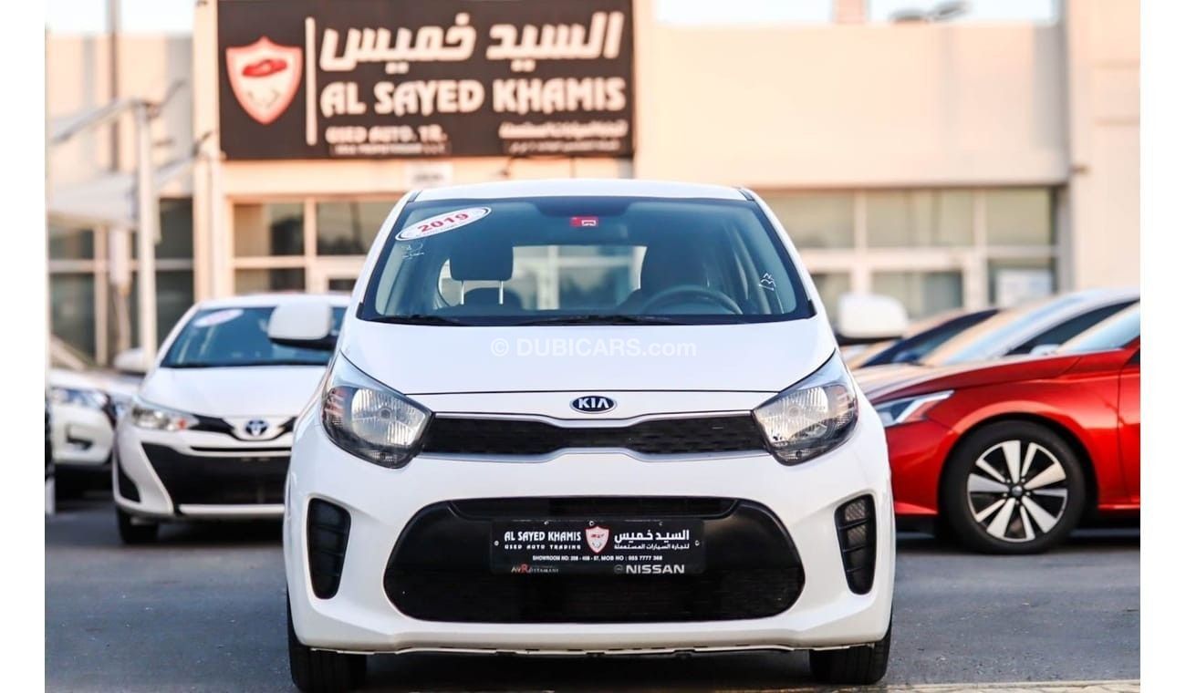 Kia Picanto EX 1.2L Kia Picanto 1.2L 2019 GCC accident free in excellent condition 406 P.M