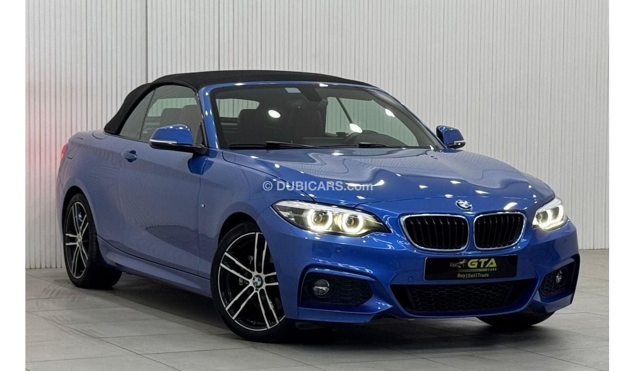 BMW 220i M-Sport 2.0L 2018 BMW 220i M-Sport Convertible, Warranty, Full Service History, Low Kms, GCC