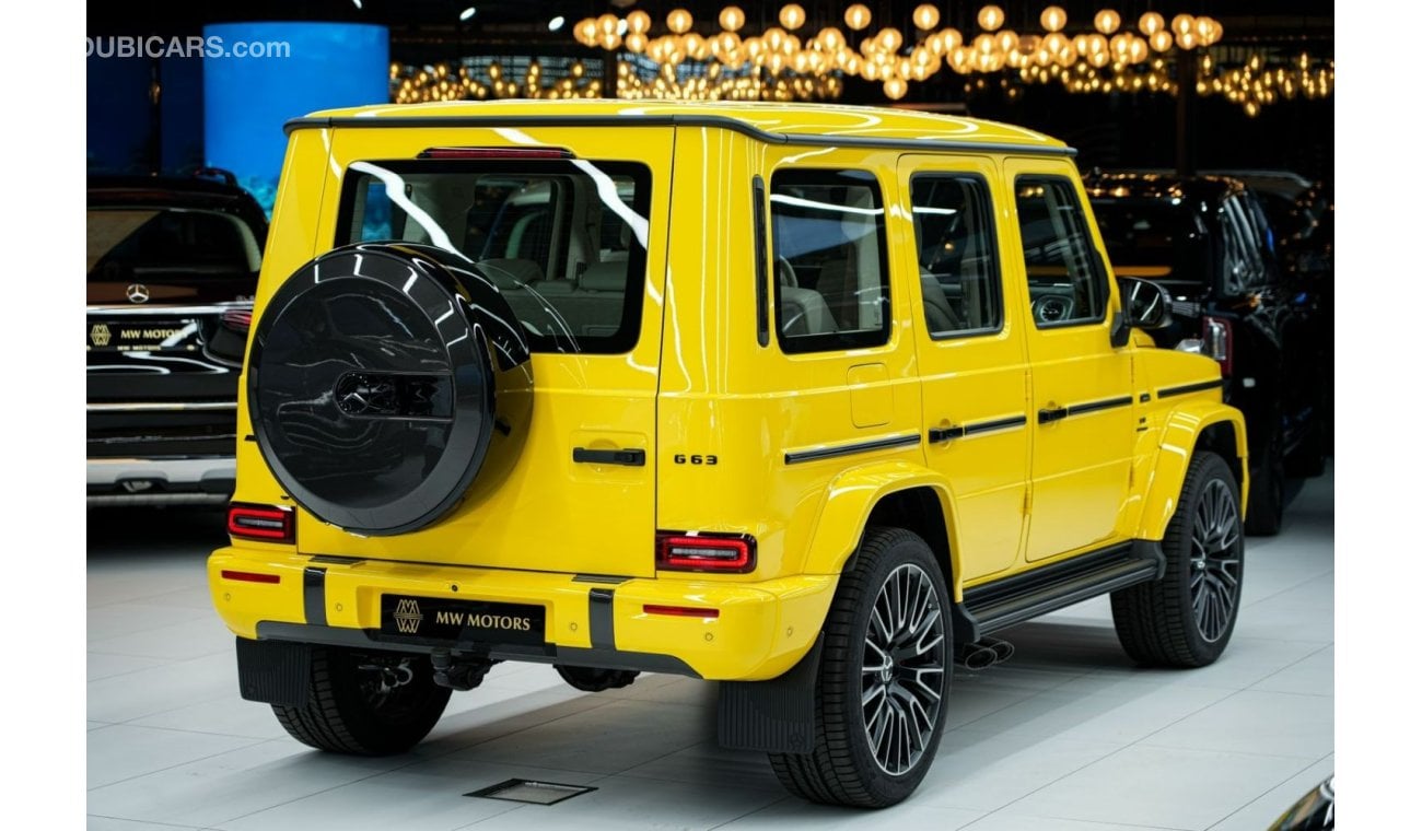 مرسيدس بنز G 63 AMG Mercedes-Benz G63 | 2025 GCC 0km | Agency Warranty | AMG | 22 Inch Rims | Double Night Package