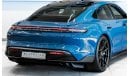 بورش تايكان 2023 Porsche Taycan GTS, 2026 Porsche Warranty, Neptune Blue, Low KMs, GCC