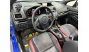 Subaru Impreza WRX STI Std 2020 Subaru WRX STI Manual Transmission, Warranty, Full Subaru Service History, Low Kms, GCC