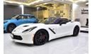 Chevrolet Corvette EXCELLENT DEAL for our Chevrolet Corvette C7 Stingray ( 2016 Model ) in White Color GCC Specs